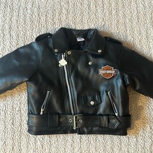 <3 Harley Davidson Motorcyle Jacket